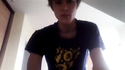 Handsome Cutie Masturbates in the House - Big Cocks, Blonde Boys and Muscle Boys Await!