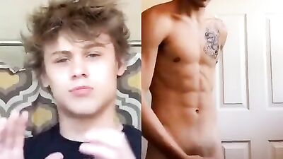 Young Twink Trey Vene Cums Hard in Gay Porn Video!