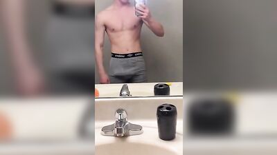 Kevin from Delaware: The Shy Twink Amateur with a Big Cock