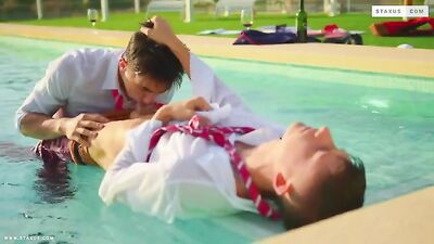 Gangbang Latino Twinks: Oral Action Bareback Fun!