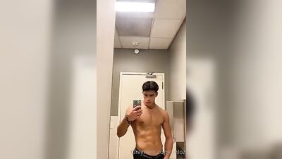 Jims Hardcore Locker Room Fetish - Big Cock Muscle Boys Solo!