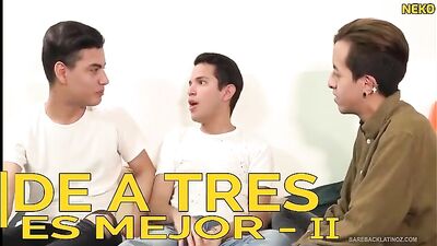 Gay Porn Threesome - Argentine Twink Boys Take It All!