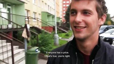 Golden Blonde Cutie: Best Czech Hunters Gay for Pay Porn!