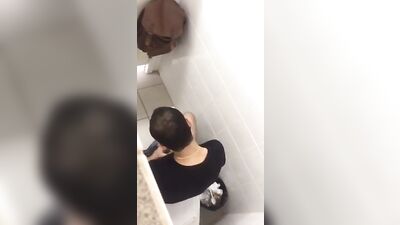 Giant Dick Spy Toilet - Hidd*en Voyeur Porn Video