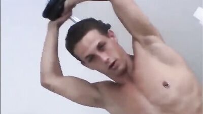 Cumming after an Exhilarating Workout - Straight Fitness Models!