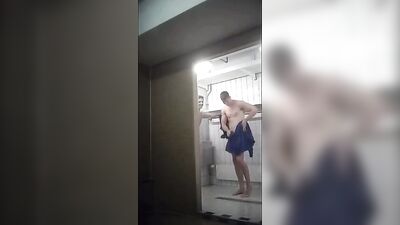 Gay Porn Spy - Students in the University Pool