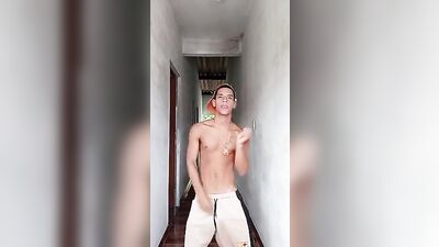 Gay Boy Dance Party - Latino Muscle Fetish Amateur Exhibition Short Film