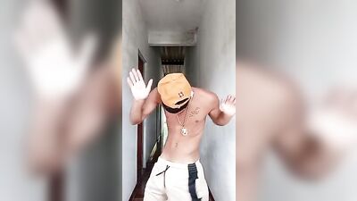 Gay Boy Dance Party - Latino Muscle Fetish Amateur Exhibition Short Film