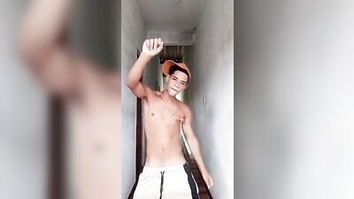 Gay Boy Dance Party - Latino Muscle Fetish Amateur Exhibition Short Film