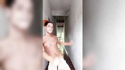 Gay Boy Dance Party - Latino Muscle Fetish Amateur Exhibition Short Film