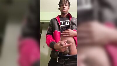 Black Boy Cumshot Delight - [ABX][A][105] Amateur black boy wanking and hot cumshot