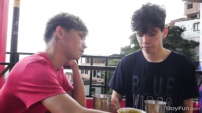 Melting Point: Billy Garcia & Melo Princes Bareback Twinks Fuck Fest!