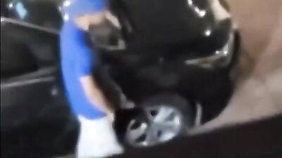 Latino Hétéro Piss Cum Shots - Public Outdoor Latino Fun!