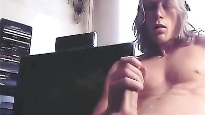 Blond Adonis Web-Cam Enhancement - FontAines HD Return!