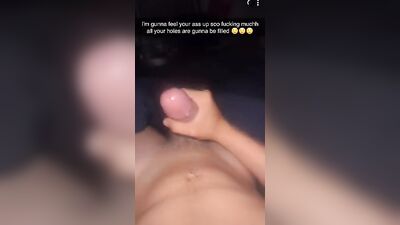 Straight Cum Drippin: A Young Studs Amateur Snap Cum for Girlfriend