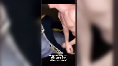 Gay Porn: Brandons Straight Brothers Exposed - Daddy Hunter Stripping!