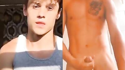 Trey Venes Cam Boys Porn Cum Bathroom Cream