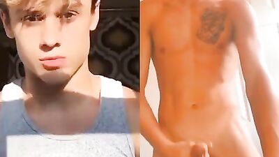 Trey Venes Cam Boys Porn Cum Bathroom Cream