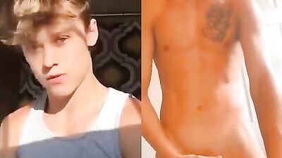 Trey Venes Cam Boys Porn Cum Bathroom Cream