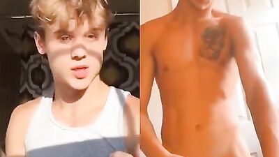 Trey Venes Cam Boys Porn Cum Bathroom Cream