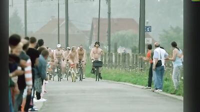 Blissful Twinks Adventure: Music, Outdoor Public Nude Ride!