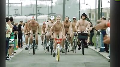 Blissful Twinks Adventure: Music, Outdoor Public Nude Ride!