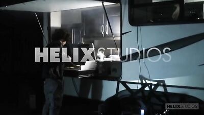 Thrusting Twinks take on Flip-Flop Sex with Friends in the Room!