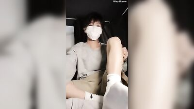 Asian Jerk Cutie in Mask HMWCN014 Web-Cam Cocks and Cums!