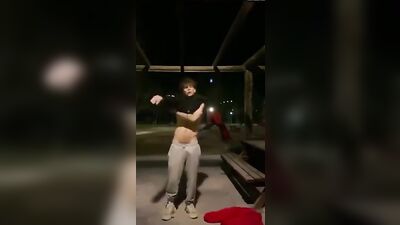 Teen Perv Exposed: Webcam Public Outside Twink