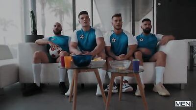 Gay Porn - Sporty and Horny - Big Cocks Muscle Boys Fun Oral Action Ass Play Glory Holes Allen and Malil