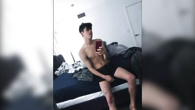 Gay Porn - Daddy Jackson Cumshot & Nudes: Big Dick Amateur Solo!