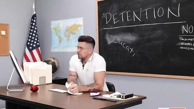 Barebacking In Detention - Cumming Hard With Big Dick Boys