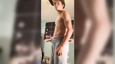 Young and Blonde - A Cocky Amateurs Solo Strip Show!