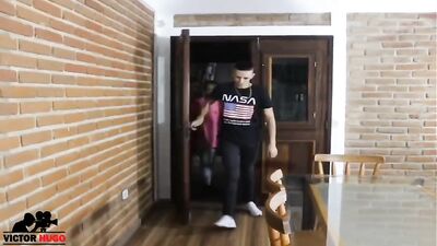 Giving Bareback Latino Money for Sex!