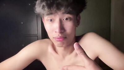 Asian Twink Fun: Hole Play with Cute Amateur Voyeur