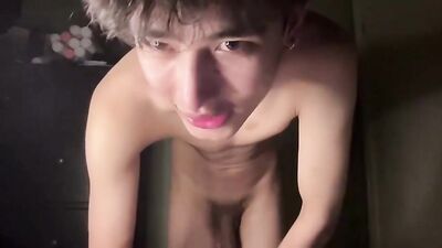 Asian Twink Fun: Hole Play with Cute Amateur Voyeur