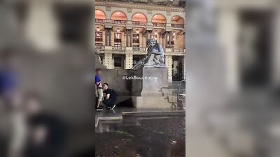 Public Sex in the Main Square - Riskier and Harder!
