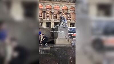 Public Sex in the Main Square - Riskier and Harder!