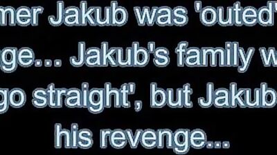 Gay Frat Bareback Cum Shots: Jakubs Ass Gives In!