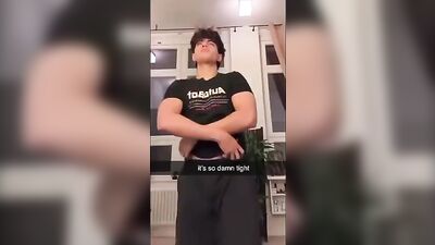 Bisexual Threesome with Hot Straight Models and Their Huge Dick Compilation