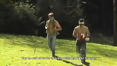 Gay Twink Threesome Action - Hot Cocks & Hands-on Action!