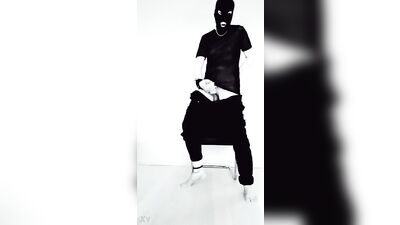 Solo Foot Fetish: Amateur Boy Wanks in Socks and Trackies