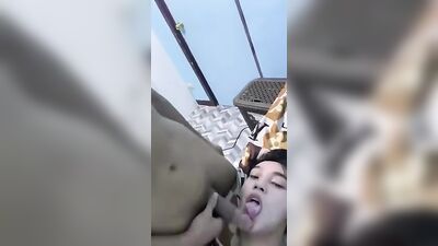 Asian Amigos Going Down on Each Other