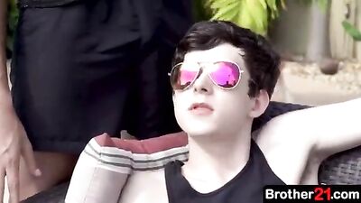 Gangbang at the Beach: Sucking and Fucking with Brotherly Love