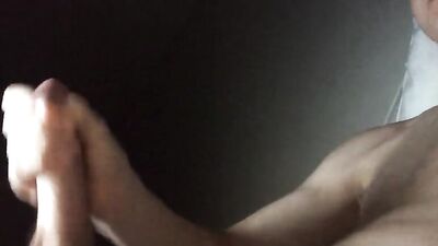 Young Amateur Gets Handjob and Jacks Off on His Rooms Webcam!