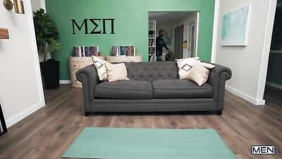 Hot and Steamy Friends Fucking in the Bedroom - Action Packed Sex Scene on a Tube Site with Raw Bareback Action and Raunchy Handjobs