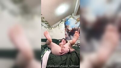 Blonde amatuer with hot body loves to masturbate while showing off his sexy eyes and red underwear!