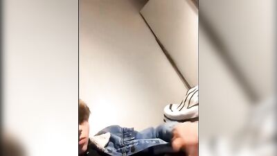 Homeless Hung Teen JO: Actions with Straight Cuties in Public