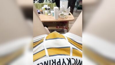 Getting a hand job from Asian teens is always hotter when theyre not wearing any clothes!