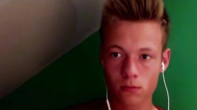 Young and Lustful! Dutch Teen Twink JO on Cam!